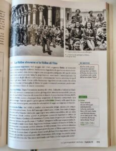 foibe, programma scolastico