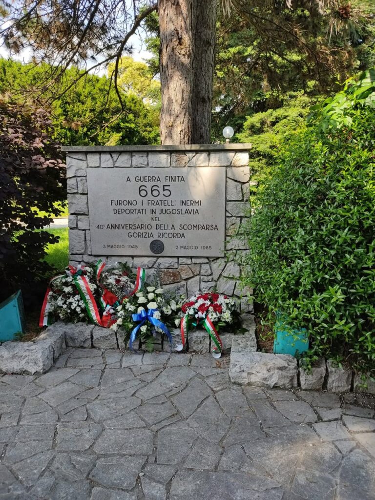 gorizia, parco della rimembranza, deportazioni, Jugoslavia 