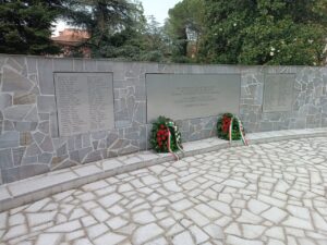 parco rimembranza gorizia, lapidario, deportati, Jugoslavia