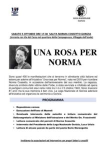 norma cossetto, Tito, partigiani titini, Jugoslavia, gorizia